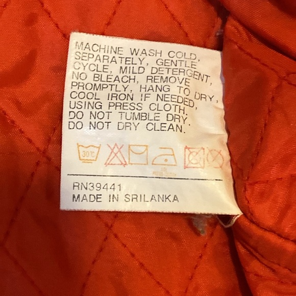 Pacific Trail Red Quilted Button Down Jacket - Picture 4 of 8